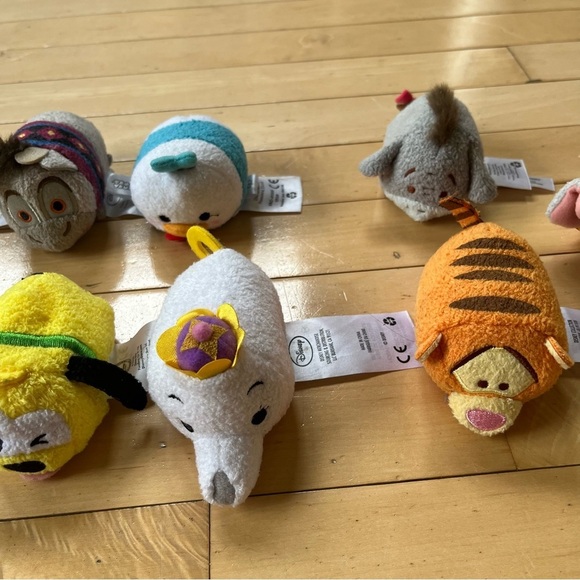 (Lot of 12) Disney TSUM TSUM Small Plush Assorted Dumbo Pooh Mickey - Picture 4 of 6